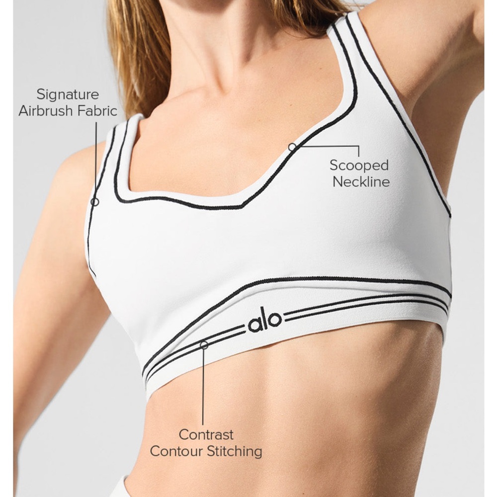 ALO heart throb bra